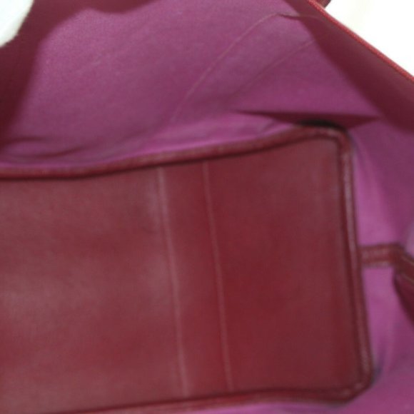 AUTHENTIC Hermes Garden Party PM Bordeaux Canvas - Picture 11 of 11